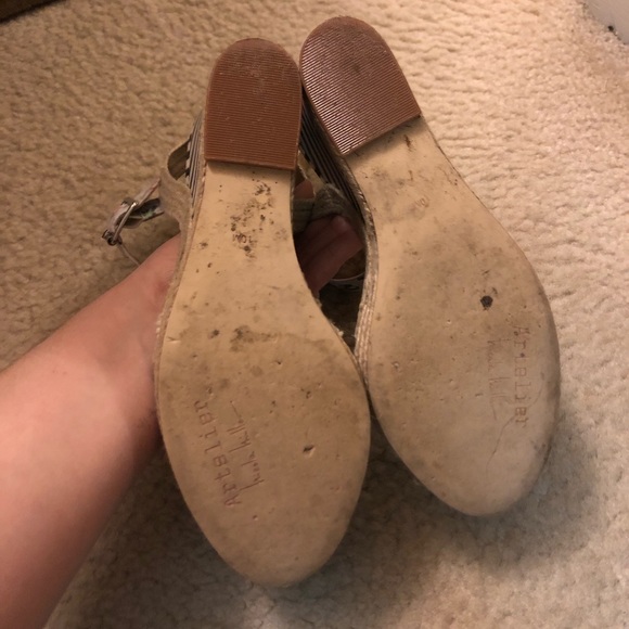 Nicole Miller striped floral espadrille 10 - Picture 4 of 5